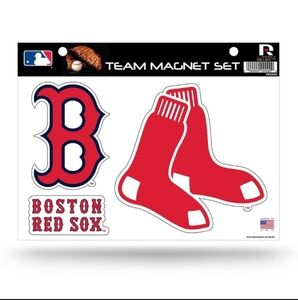 🆕 Boston Red Sox Magnet Sets Official MLB Set, New